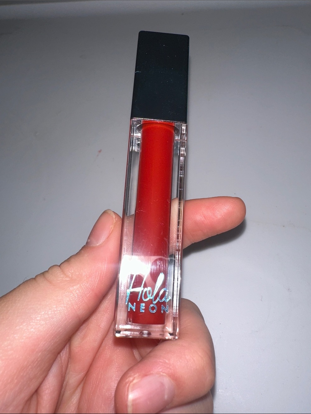 Hola Neon Liquid Lipstick - Bright Red
